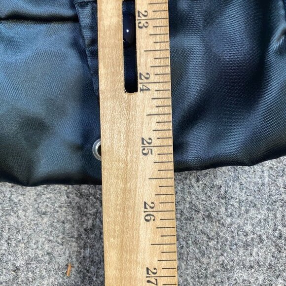 Delsey Paris Satin Jacket M Blue Vintage Embroidered Nylon  Made in USA - Picture 4 of 9